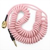 Aestivate Guitar Cable, Coiled Design (20ft-Pink)