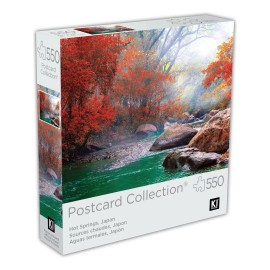 Ki Puzzles Rompecabezas Paisaje Otoño Japones 550 Pz Ki Puzzles Bosque