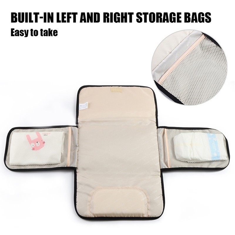 Baby Diaper Changing Pad Portable Multifunctional Travel Changing Mat Station
