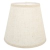LIFKOME Linen Curtain Fabric Lampshade Replacement E27 Barrel Lampshade Linen