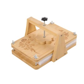 DZHPSRSZ Microwave Flower Press Kit for Quick Preservation,11.02" x 7.1 6-Layer Wood Press for DIY Crafts Art Projects and Wedding Bouquet Preservation