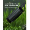 Jasonwell Magnetic Aquarium Fish Tank Cleaner Magnet Scraper for Glass