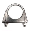 Heavy Duty 2.5 Inch Muffer Clamps Exhaust 2 1/2" Stainless