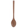 5Pcs Wooden Spoons Burr Free Sturdy Durable Light Heat Resistant
