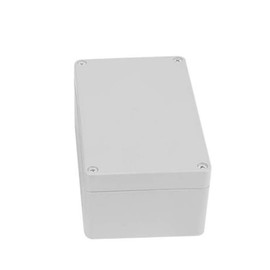 Plastic Enclosure BE-TOOL 80 x 110 x 70 IP65 ABS Weatherproof Outdoor Housing Power Junction Box Complete with Plug