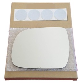 Mirror Glass Replacement + Adhesive Pads for 2006-2008 Lexus RX400h Driver Side - Fits Auto Dimming Mirror Only (2006 2007 2008 06 07 08)