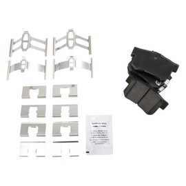 TRQ Front and Rear Brake Pad & Rotor Kit Brake Pads Brake Rotor Ceramic Compatible with 2007-2013 Suzuki SX4