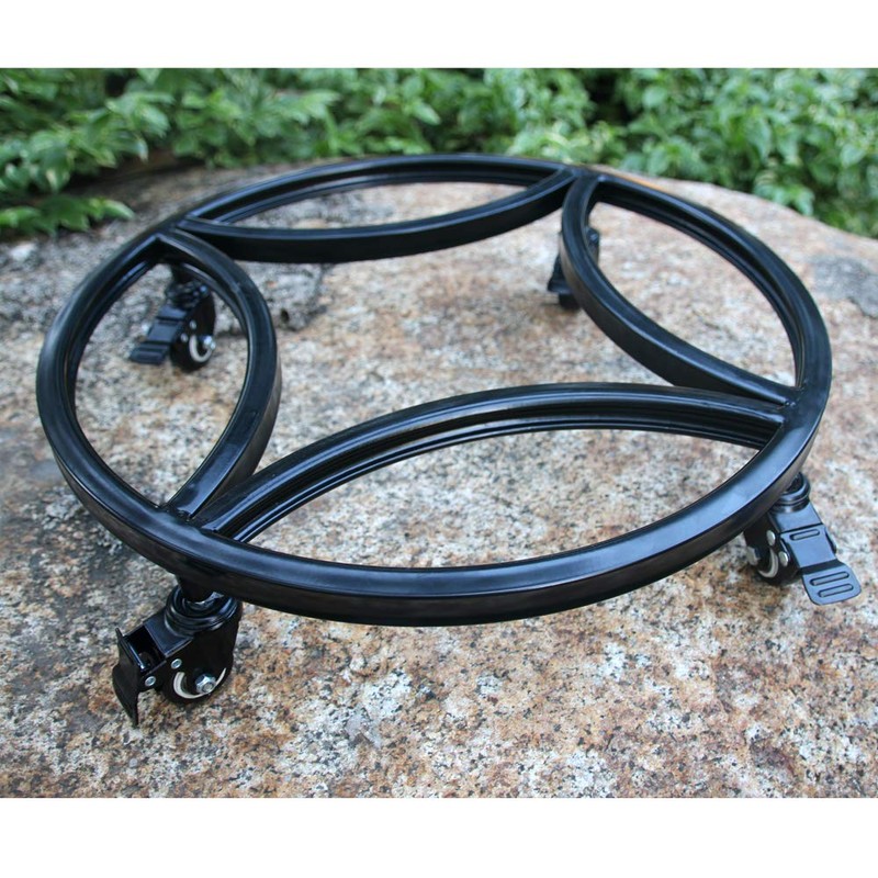 Zhongma 15" Plant Caddy with Wheels, Heavy Duty Construction, 300