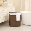 OIAHOMY Laundry Hamper with Lid, 23.8 Gal (90L) Wicker Hamper