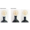 DIY Floor Lamp Set - E14 Socket Black with 3