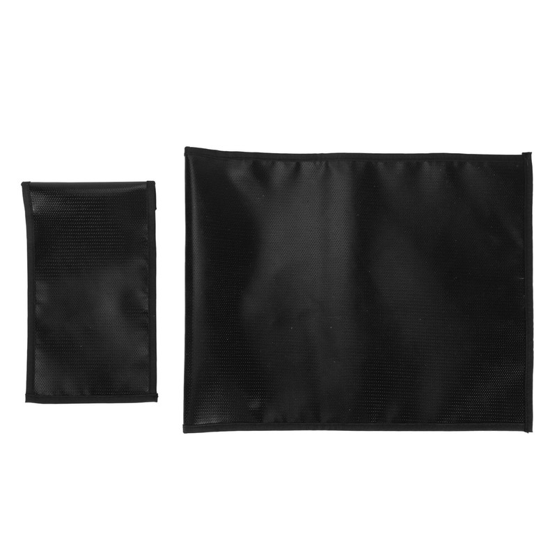2pcs Faraday Bag for Phones and Car Keys Signal Blocking