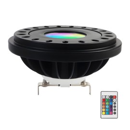 Cheopha Premium PAR36 LED Landscape Bulbs Heavy-Duty Aluminum vs Glass Bulbs, 16 Color Presets & 4 Color Changing Modes, IP67 All-Weather Spotlights Flood Lights 7W 12V Low Voltage for Patio/Driveway