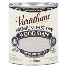 Rust-Oleum 297424 Antique White Varathane Premium Fast Dry Wood Stain, 1 Quart, 2 Pint Can (Pack of 2)