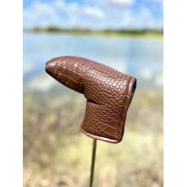 CUSTOM Crocodile Print Driver Fairway Hybrid Putter Head Covers