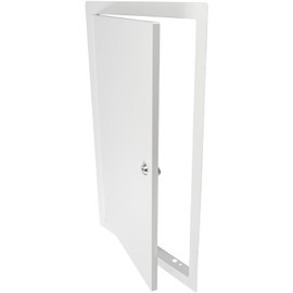 Vent Systems 12" x 20" Inch Lockable Metal Access Panel - Easy Access Doors with Locking Mechanism - Access Panel for Drywall, Wall and Ceiling Electrical and Plumbing Service Door Cover