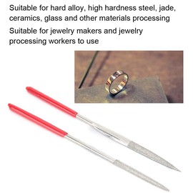 Jewelry File Set,10pcs 160mm Jewelry Filling Tools Mini Rasp Wood Carving Metal Hand File Set DIY Jewelry Making Processing File Kit