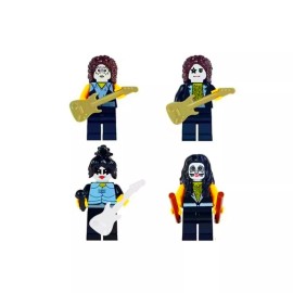 NEW KISS ROCK BAND MINIFIGURE  BRACELET