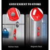 Meat Thermometers, DOQAUS Instant Read Food Thermometers for Cooking, Digital