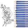 Pencil Set, 15 Drawing Pencils Set 14B 12B 10B 8B