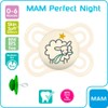 MAM Perfect Day & Perfect Night Dummy 0-6 Soft Colours