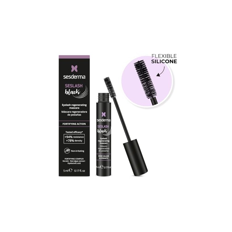 Sesderma Seslash Black Máscara para Pestañas Regeneradora 5 Ml