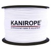Kanirope® Polyester Rope Polyester Polybraid 1 mm 100 m White