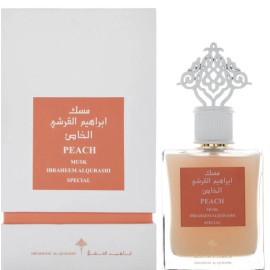 Ibrahim Al qurashi musk spray. 75 ml. ( Peach )مسك إبراهيم القرشي ( خوخ ).