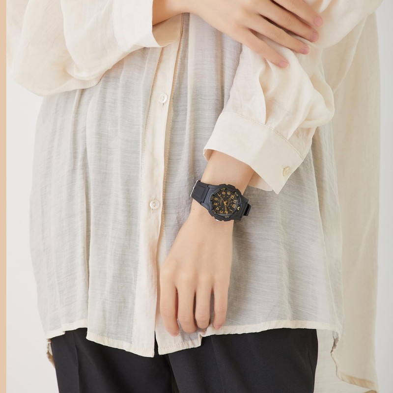 Citizen Q&Q Men's Wristwatch, Analog, Waterproof, Urethane Strap, Black