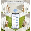 Veise VE012W Built-in WiFi Fingerprint Smart Lock, App Remote Control,