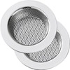 Kitchen Sink Strainer, 11.5 cm Diameter, Stainless Steel with Wide