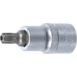 BGS 4327 | Bit Socket | 12.5 mm (1/2") Drive | T-Star tamperproof (for Torx) T45