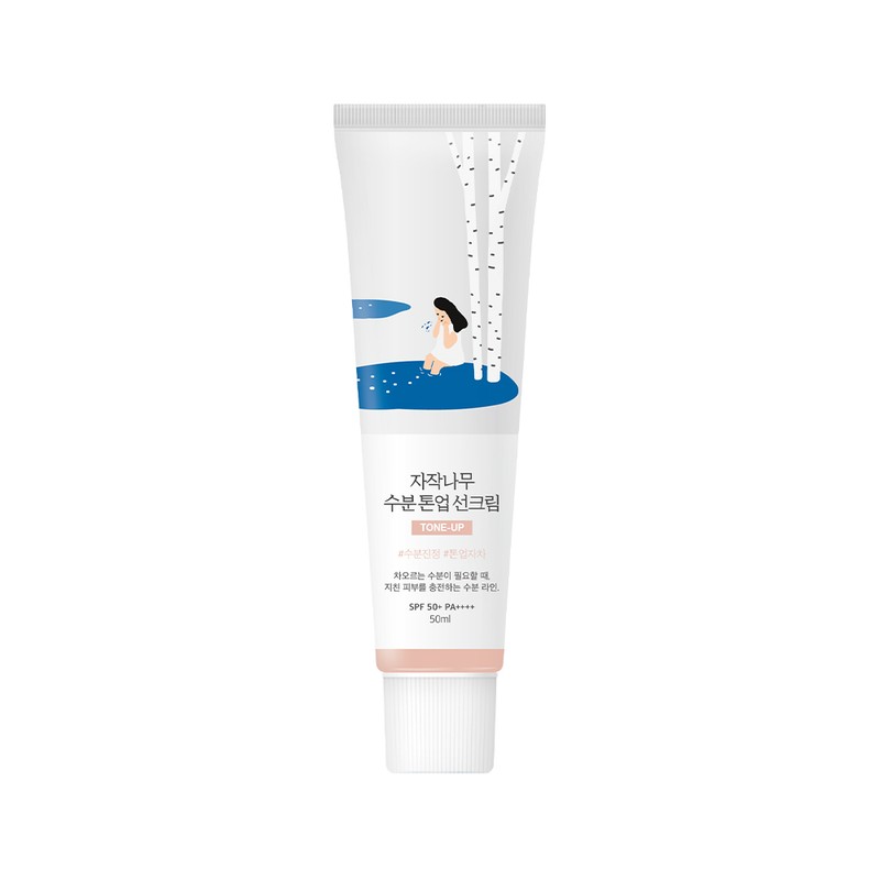 Round Lab Birch Moisture Tone-Up Sun Cream 50ml (SPF 50+