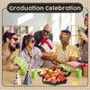 Tellingyou 2025 Graduation Plastic Cap for Charcuterie 13'' Fillable Trays