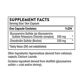 THORNE Glucosamine & Chondroitin - Support to Maintain Healthy Joint Function and Mobility* - 90 Capsules