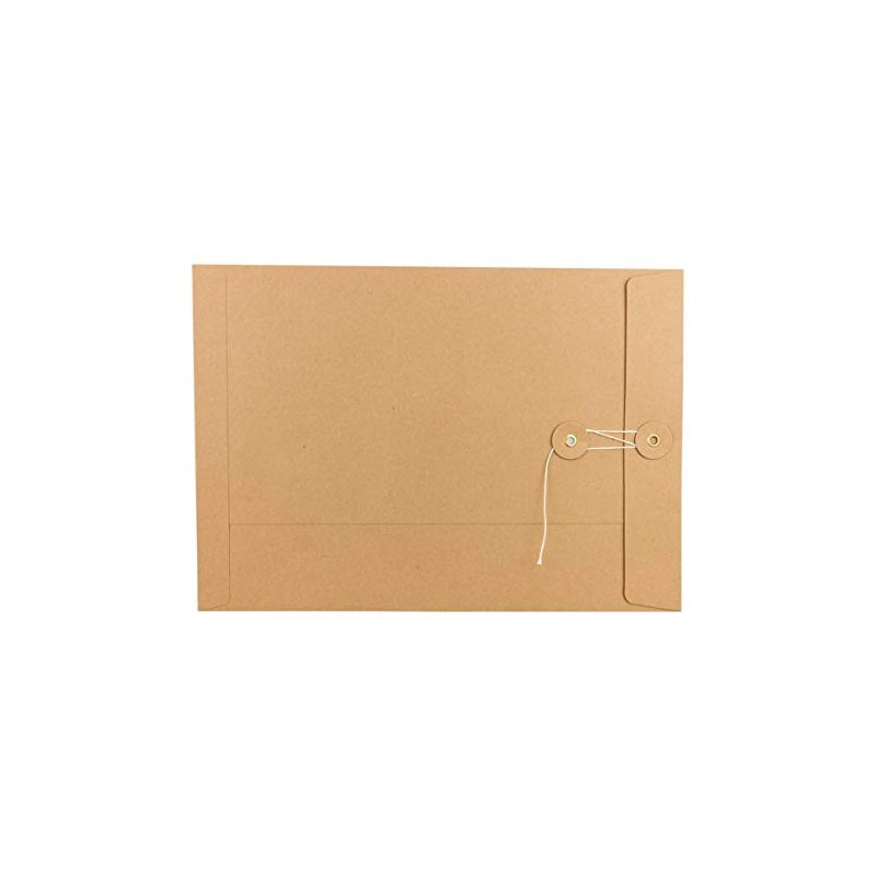 Envelope C4, 324 x 229 mm, Panoramic Window, Twine Closure,