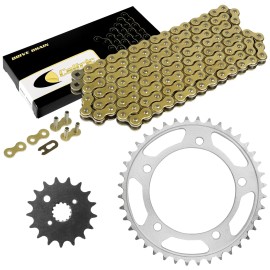 Caltric Drive Chain & Sprockets Kit for Suzuki SV1000 SV1000S 2003 2004 2005 2006 2007