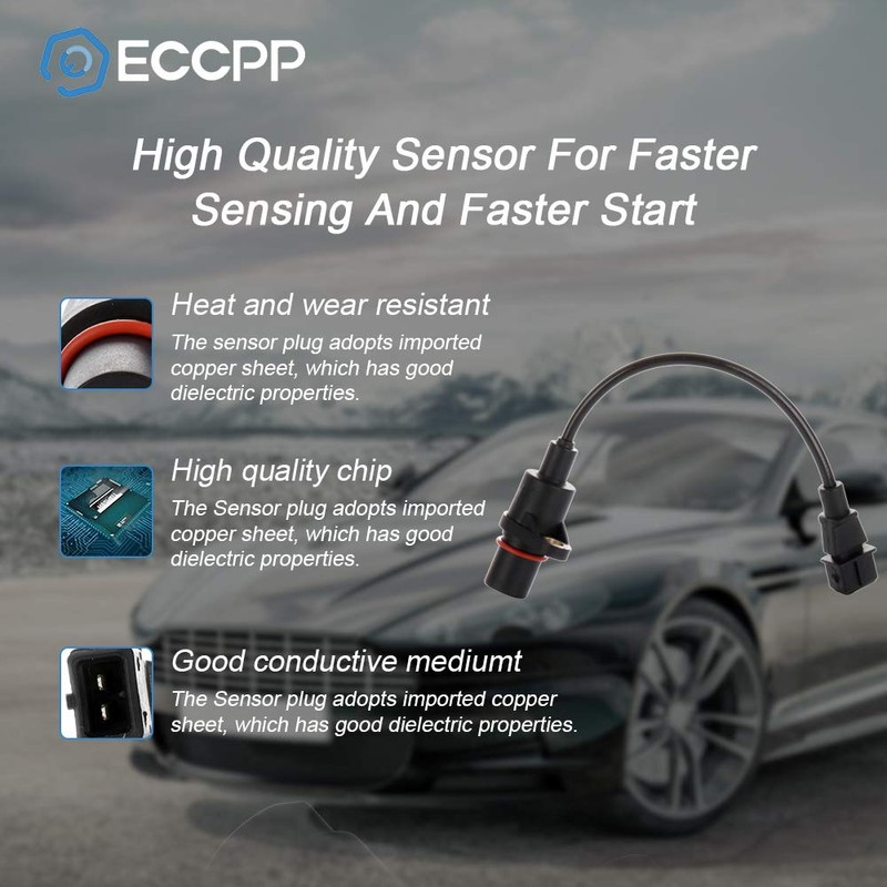 ECCPP Crankshaft Position Sensor Fit for 2006-2010 for Dodge Attitude,