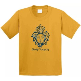 AlStyle Apparel Grey Poupon, T-Shirt, Mustard, Dijon, France, French, Foodie, Chef, Condiment - Classic, Large