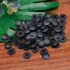Moicstiy 500Pcs Plastic Screw Cap Covers, Self Tapping Decoration Screw