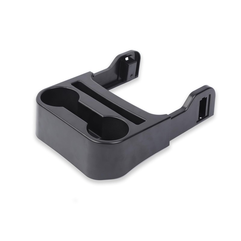 Linskip Rear Seat Cup Holder + Chargering Slot Organizer Compatible