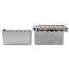 Musiclily Ultra 52.5mm(2-1/16 inch) Full Solid Steel Push-in Style Tremolo
