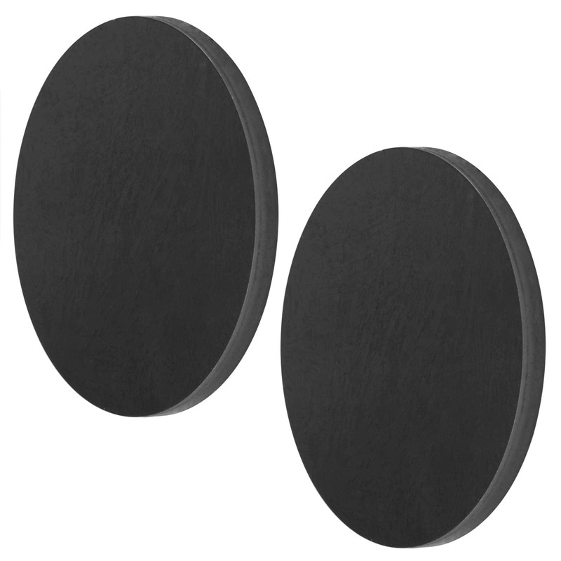 eoere 2 PCS 6" Round Weldable Heavy Duty Steel Sheet