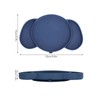 Kids Divided Plates Safe Silicone Foldable Prevent Slipping Toddler Suction