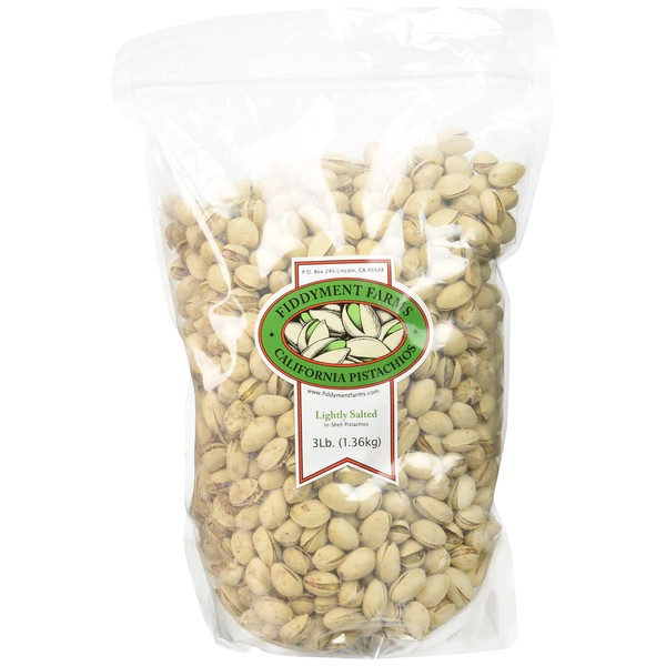 Fiddyment Farms 3 Lb Lightly Salted In-shell Pistachios
