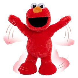 Barrio Sésamo Elmo Deslizador Cantante y Bailarín - Peluche de 14 pulgadas, Juguetes de Simulación, Juguete Interactivo, Juguetes para Niños de 2 años en adelante de Just Play