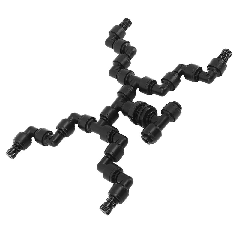 Adjustable Mist Cooling System Nozzle 360 Degree Pets Reptiles Greenhouse