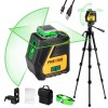PREXISO 100Ft 360 Laser Level Line Laser w/Tripod Green Self