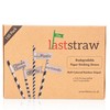 the Last Straw® - 100% Biodegradable Paper Drinking Straws (150