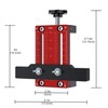 Cabinet Door Installation Positioners, Aluminum Alloy Cabinet Hardware Jig, Adjustable