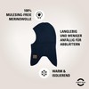 Mikk-line Wool Full-Face Balaclava, Children's Beanie to Pull On, Unisex